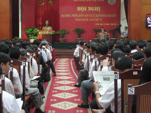 ກອງປະຊຸມຜູ້ແທນຊາວ ກະສິກອນ ຜະລິດ ດຳເນີນທຸລະກິດເກັ່ງຄັ້ງທີ 4